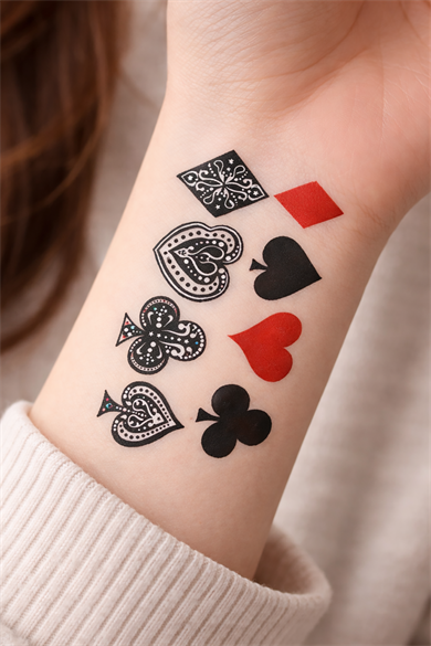 Geçici Kart Mini Dövme Tattoo