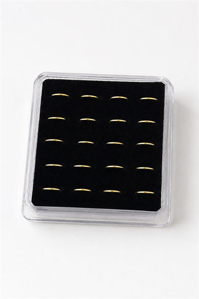 20li Altın Renk Halka Piercing Set