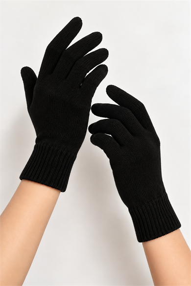 Siyah Renk Unisex Eldiven