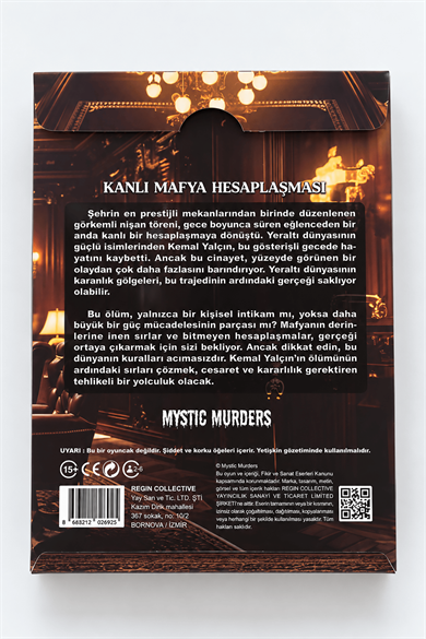 Dedektif Cinayet Çözme Oyunu-Kanlı Mafya Hesaplaşması