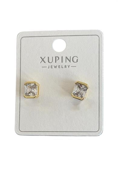 Altın Renk Taşlı Xuping Küpe (Çift)