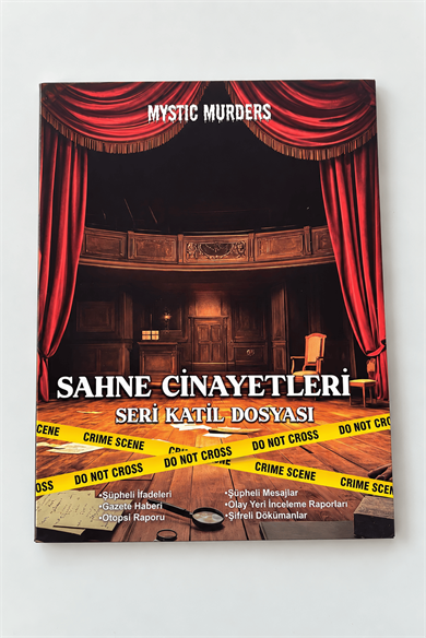 Dedektif Cinayet Çözme Oyunu-Sahne Cinayetleri