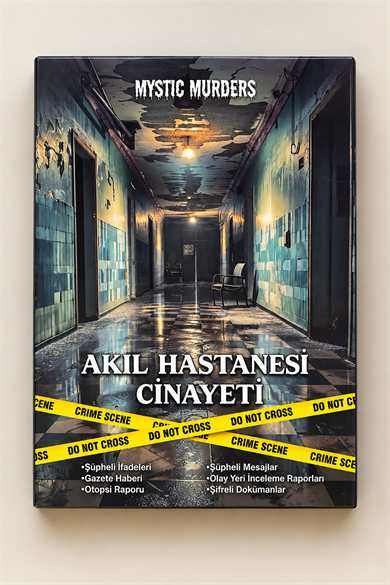 Dedektif Cinayet Çözme Oyunu-Akıl Hastanesi Cinayeti