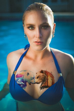 Temporary Bear Tattoo Tattoo