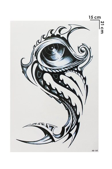 Geçici Göz Dövme Tattoo