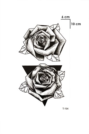 Temporary Rose Mini Tattoo Tattoo