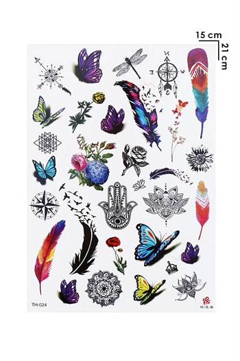 Temporary Mixed Tattoo Tattoo