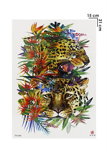 Temporary Leopard Tattoo Tattoo