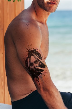Geçici Makas Eller Dövme Tattoo