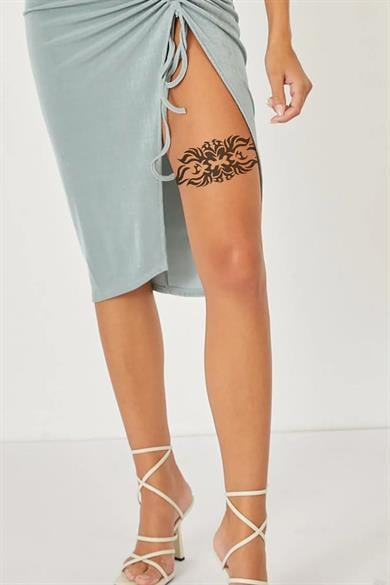 Geçici Motifli  Bel/Kol/Bacak Dövme Tattoo