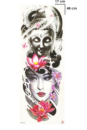 Temporary nirvana and female model tattoo tattoo