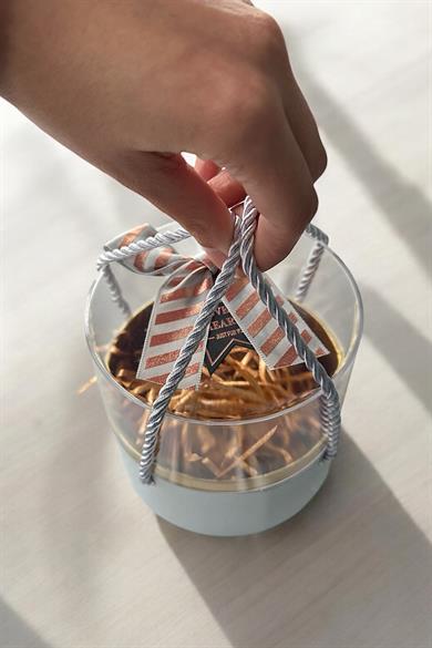 Gri Renk Hediye Kutusu