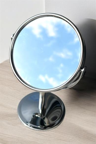 Gümüş Renk Dönebilen Masa Aynası