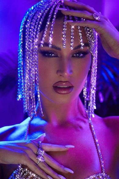 Gümüş Renk Taş Detaylı Saç Aksesuarı/Kına Aksesuarı