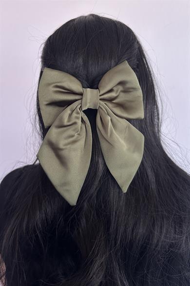 Haki Renk Kurdele Figürlü Otomat Toka