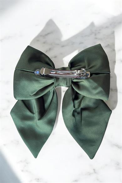 Haki Renk Kurdele Figürlü Otomat Toka