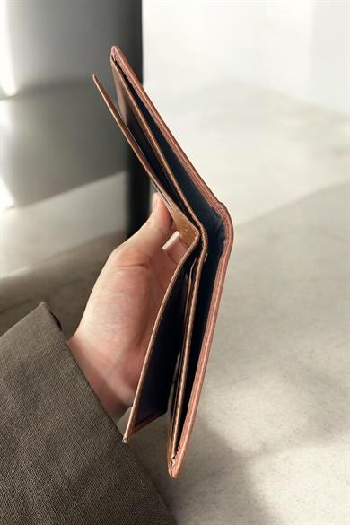 Kahve Renk Deri Erkek Cüzdan