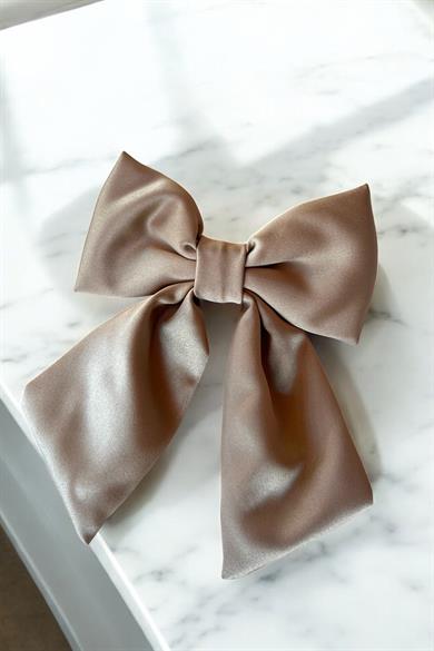 Kahve Renk Kurdele Figürlü Otomat Toka