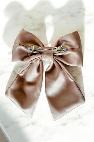 Kahve Renk Kurdele Figürlü Otomat Toka