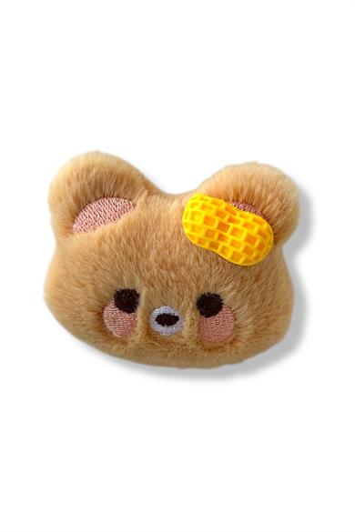 Kahverengi Ayıcık Figürlü Yan Toka