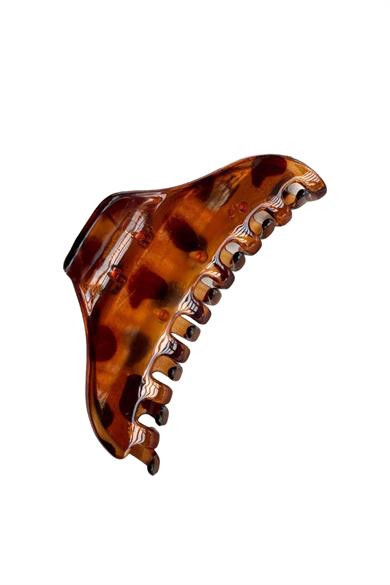 Kahverengi Leopar Desenli Mandal Toka