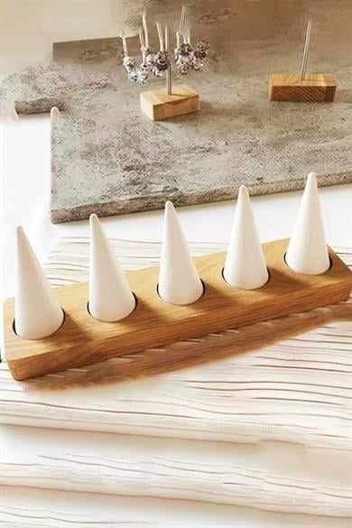 Kahverengi Takı/Yüzük Standı