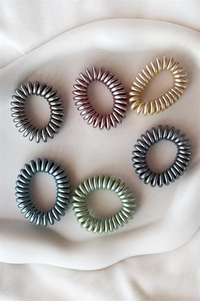 Karışık Renk 6lı Helezon Toka