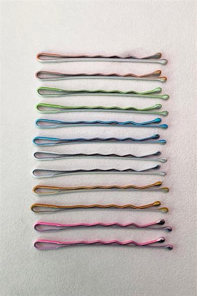 Karışık Renk Tel Toka Set