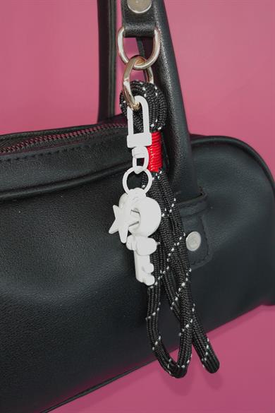 Karışık Renk Anahtar Figürlü Çanta Charm/ Anahtarlık