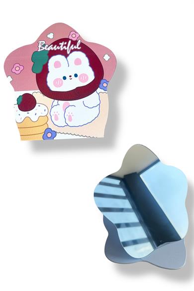 Karışık Renk Karışık Figürlü Masa Aynası