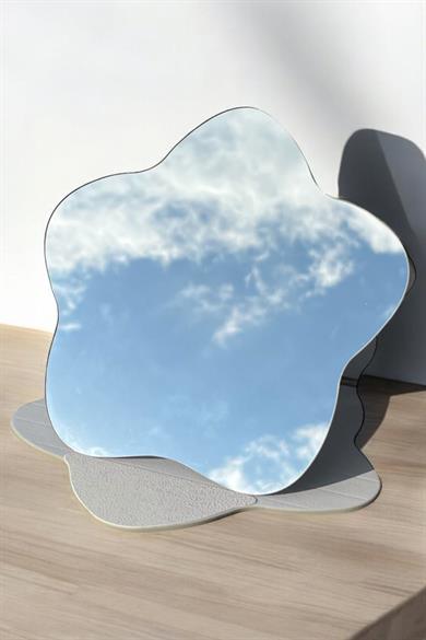 Karışık Renk Okay Yazılı Çocuk Figürlü Masa Aynası