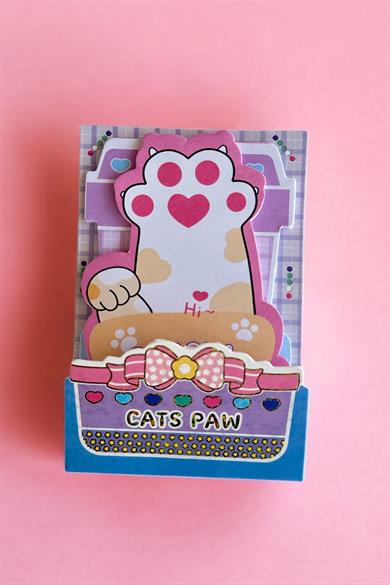 Karışık Renk Ve Figürlü Yapışkanlı Not Kağıdı