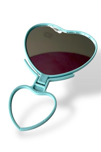 Mavi Kuzu Figürlü Masa Aynası