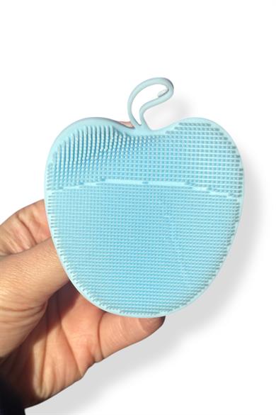 Mavi Renk Elma Figürlü Yüz Yıkama Aparatı