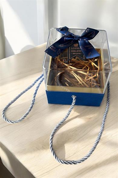 Mavi Renk Hediye Kutusu