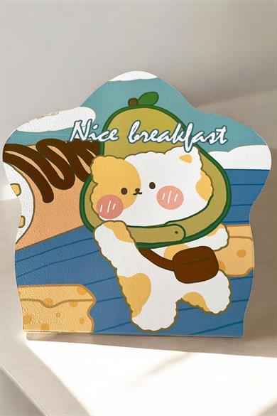 Mavi Renk Karışık Figürlü Masa Aynası