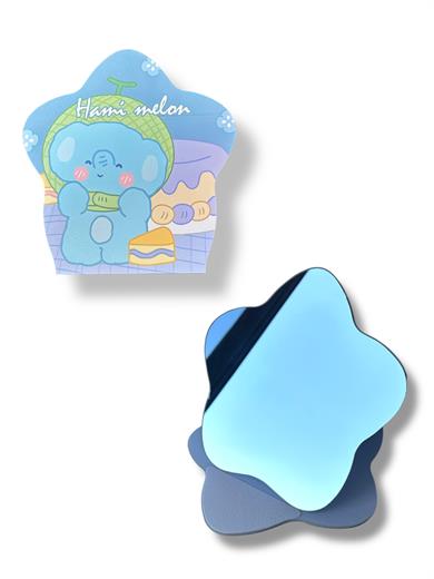 Mavi Renk Karışık Figürlü Masa Aynası