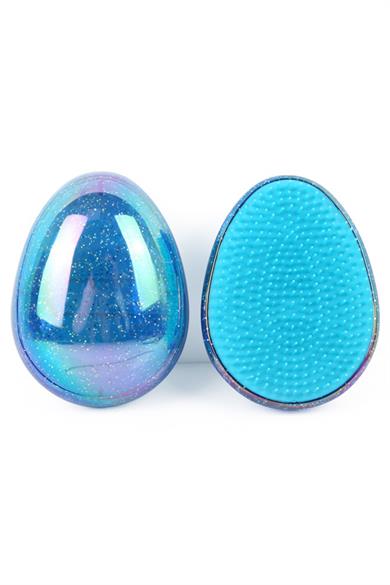 Mavi Renk Sim Detaylı Taşınabilir Saç Tarama Fırçası/ Tarak