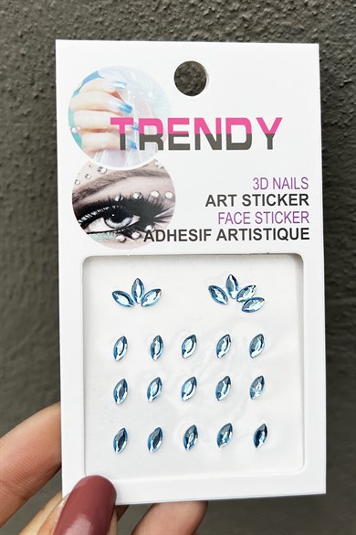 Vücut Ve Yüz Taşı/ Taşlı Sticker