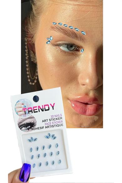 Vücut Ve Yüz Taşı/ Taşlı Sticker