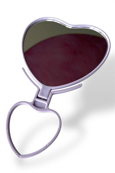 Mor Renk Tavşan Figürlü Masa Aynası