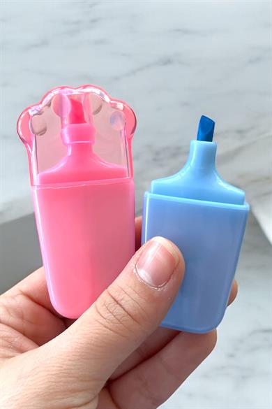 Pati Figürlü 4lü Fosforlu Kalem Set