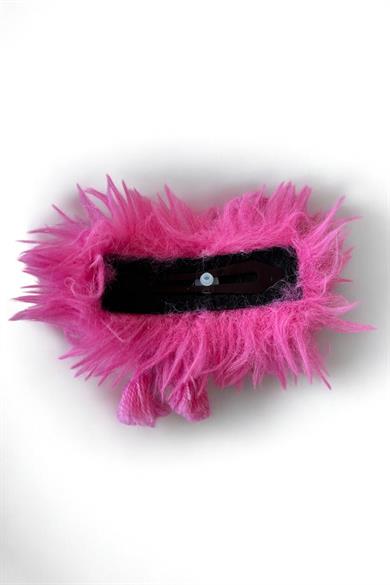 Pembe Renk Canavar Figürlü Charm Takılabilir Saç Fırçası/Tarak