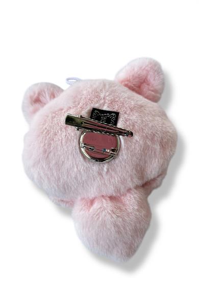 Pembe Renk Kedi Figürlü Yan Toka/ Broş