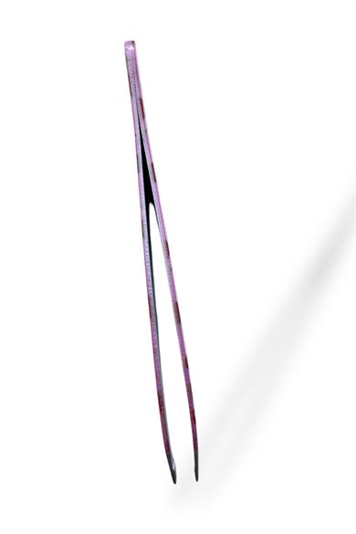 Pembe Renk Kiraz Desenli Çelik Cımbız