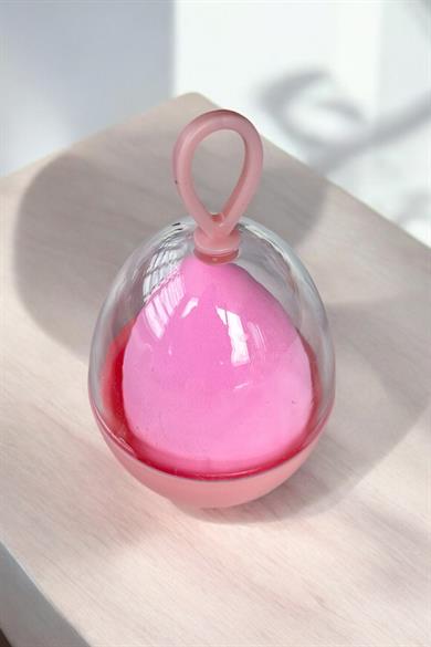 Pembe Renk Kutulu Makyaj Süngeri