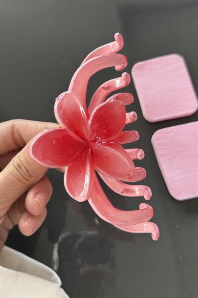 Pembe Renk Mandal Toka/ Makyaj Süngeri/ Pudra Süngeri Set