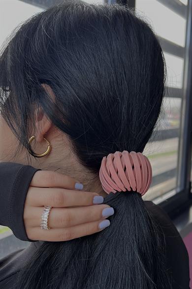 Pembe Renk Mat Saç Aparatı