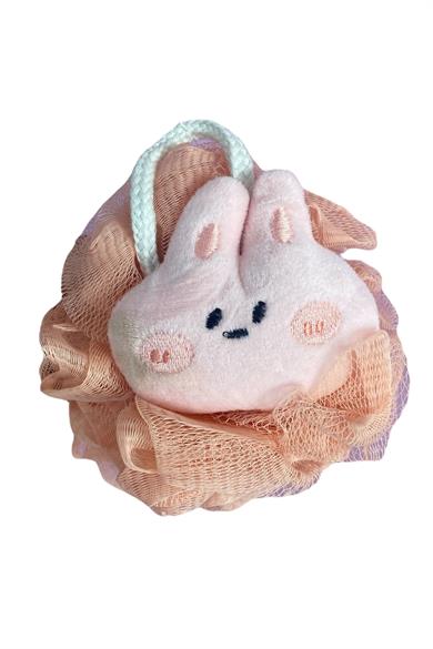Pembe Renk Tavşan Figürlü Top Lif