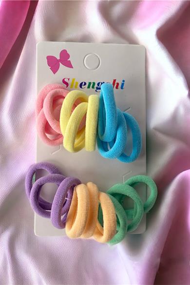 Renkli Havlu Toka Set